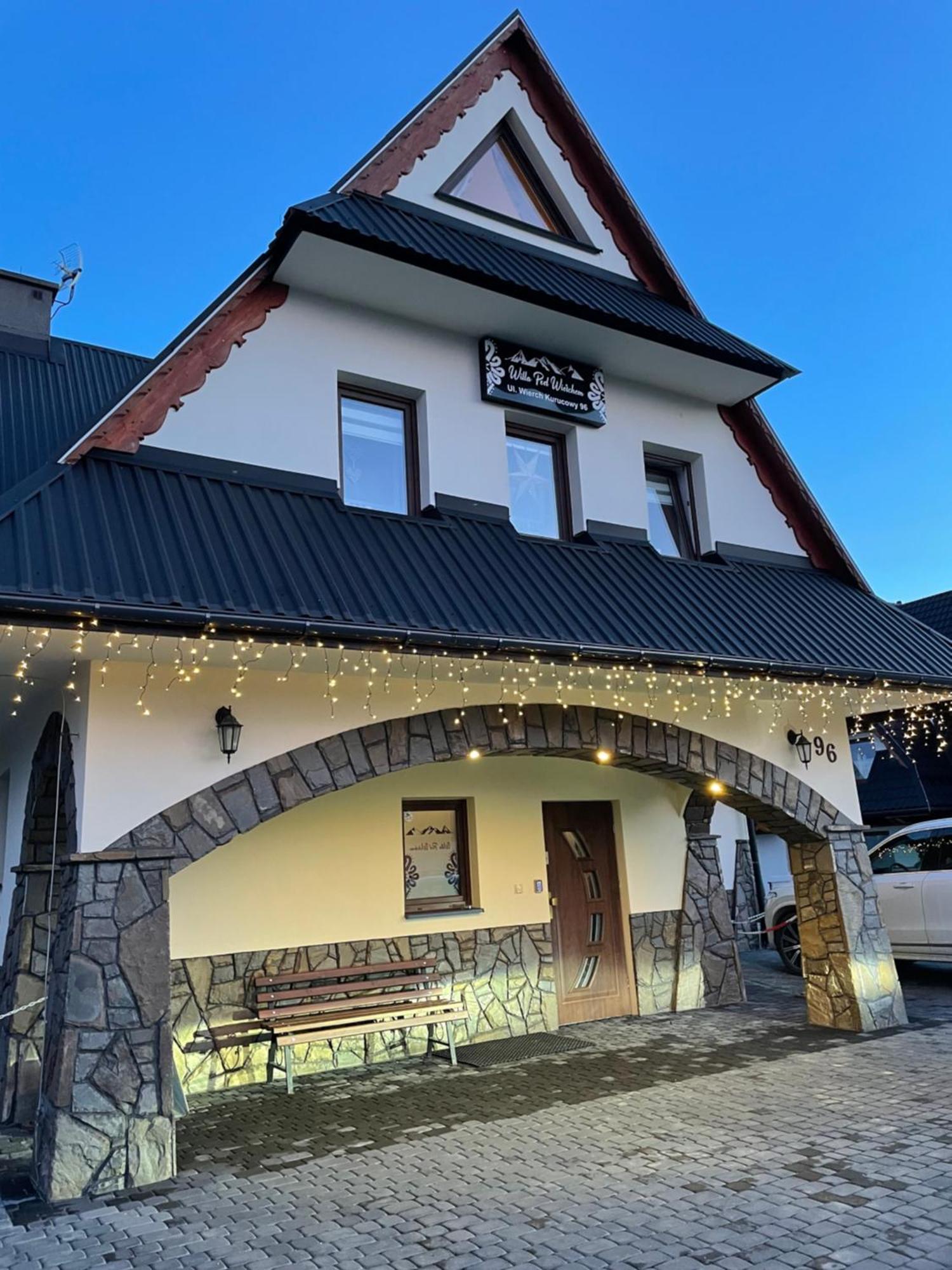 Willa Pod Wierchem Bukowina Tatrzańska Exterior foto